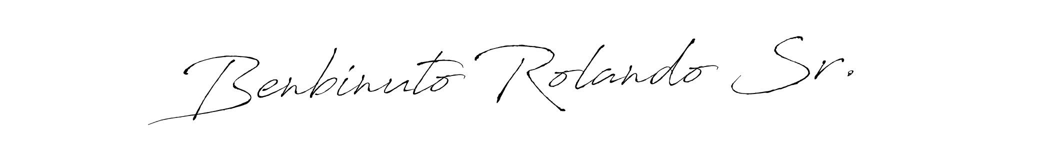 Make a short Benbinuto Rolando Sr. signature style. Manage your documents anywhere anytime using Antro_Vectra. Create and add eSignatures, submit forms, share and send files easily. Benbinuto Rolando Sr. signature style 6 images and pictures png