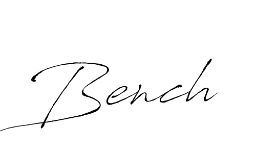 How to make Bench name signature. Use Antro_Vectra style for creating short signs online. This is the latest handwritten sign. Bench signature style 6 images and pictures png