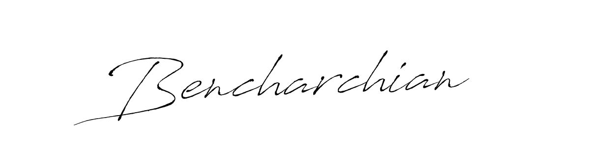 Bencharchian stylish signature style. Best Handwritten Sign (Antro_Vectra) for my name. Handwritten Signature Collection Ideas for my name Bencharchian. Bencharchian signature style 6 images and pictures png