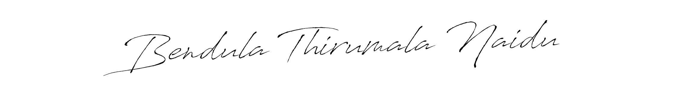 Design your own signature with our free online signature maker. With this signature software, you can create a handwritten (Antro_Vectra) signature for name Bendula Thirumala Naidu. Bendula Thirumala Naidu signature style 6 images and pictures png