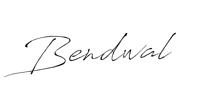 Make a beautiful signature design for name Bendwal. With this signature (Antro_Vectra) style, you can create a handwritten signature for free. Bendwal signature style 6 images and pictures png