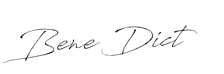 Also You can easily find your signature by using the search form. We will create Bene Dict name handwritten signature images for you free of cost using Antro_Vectra sign style. Bene Dict signature style 6 images and pictures png