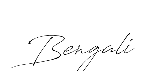 Design your own signature with our free online signature maker. With this signature software, you can create a handwritten (Antro_Vectra) signature for name Bengali. Bengali signature style 6 images and pictures png