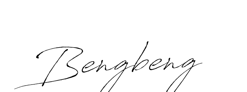 Also we have Bengbeng name is the best signature style. Create professional handwritten signature collection using Antro_Vectra autograph style. Bengbeng signature style 6 images and pictures png