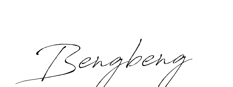 Once you've used our free online signature maker to create your best signature Antro_Vectra style, it's time to enjoy all of the benefits that Bengbeng name signing documents. Bengbeng signature style 6 images and pictures png