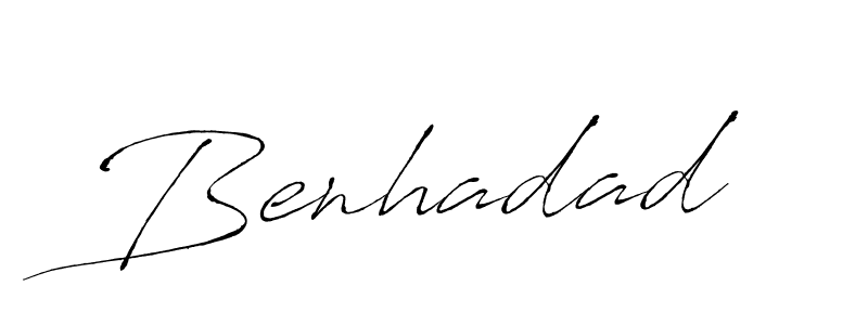 Use a signature maker to create a handwritten signature online. With this signature software, you can design (Antro_Vectra) your own signature for name Benhadad. Benhadad signature style 6 images and pictures png