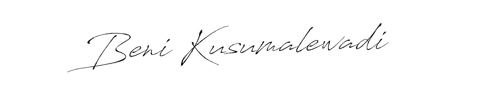 Also You can easily find your signature by using the search form. We will create Beni Kusumalewadi name handwritten signature images for you free of cost using Antro_Vectra sign style. Beni Kusumalewadi signature style 6 images and pictures png