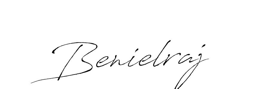 Create a beautiful signature design for name Benielraj. With this signature (Antro_Vectra) fonts, you can make a handwritten signature for free. Benielraj signature style 6 images and pictures png