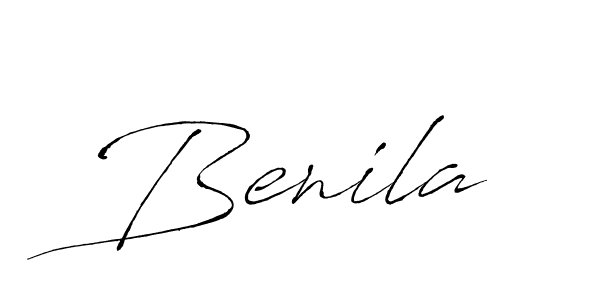 Once you've used our free online signature maker to create your best signature Antro_Vectra style, it's time to enjoy all of the benefits that Benila name signing documents. Benila signature style 6 images and pictures png
