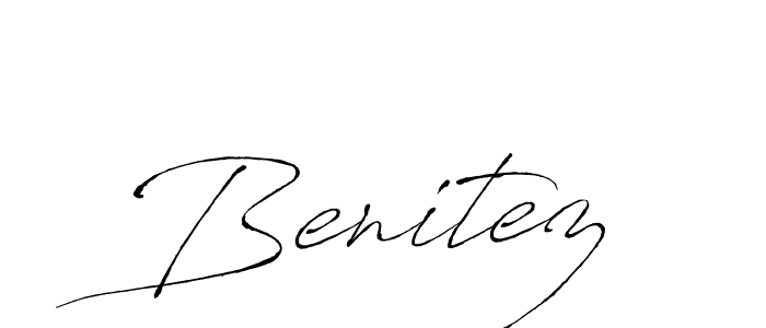 Antro_Vectra is a professional signature style that is perfect for those who want to add a touch of class to their signature. It is also a great choice for those who want to make their signature more unique. Get Benitez name to fancy signature for free. Benitez signature style 6 images and pictures png