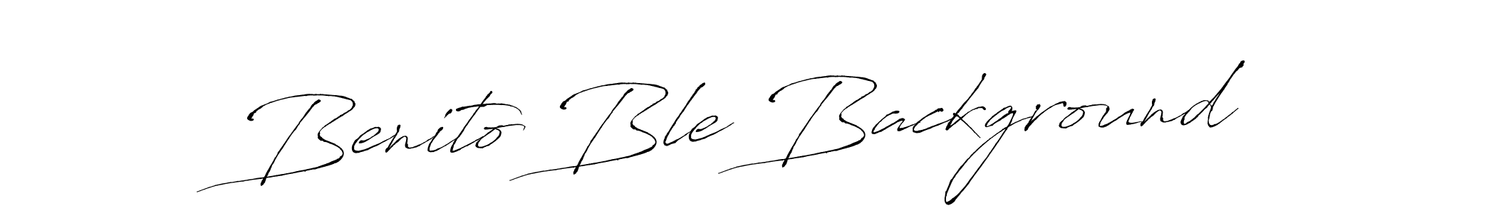Once you've used our free online signature maker to create your best signature Antro_Vectra style, it's time to enjoy all of the benefits that Benito Ble Background name signing documents. Benito Ble Background signature style 6 images and pictures png