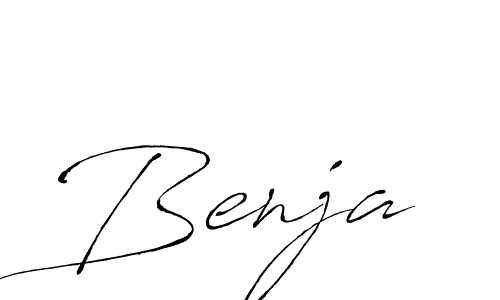 Best and Professional Signature Style for Benja. Antro_Vectra Best Signature Style Collection. Benja signature style 6 images and pictures png