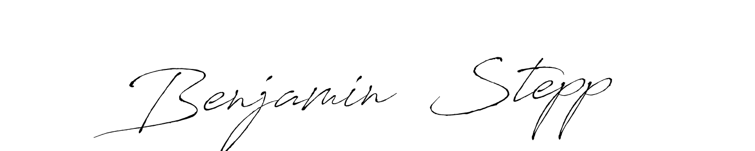 Also we have Benjamin  Stepp name is the best signature style. Create professional handwritten signature collection using Antro_Vectra autograph style. Benjamin  Stepp signature style 6 images and pictures png