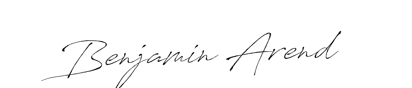 Design your own signature with our free online signature maker. With this signature software, you can create a handwritten (Antro_Vectra) signature for name Benjamin Arend. Benjamin Arend signature style 6 images and pictures png