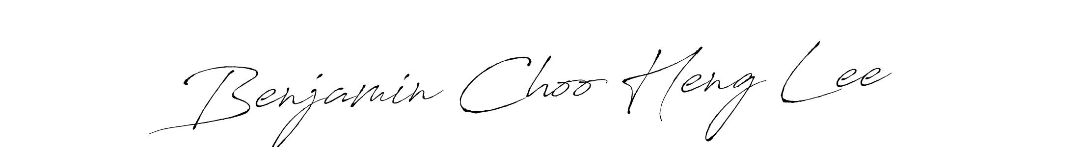 You should practise on your own different ways (Antro_Vectra) to write your name (Benjamin Choo Heng Lee) in signature. don't let someone else do it for you. Benjamin Choo Heng Lee signature style 6 images and pictures png