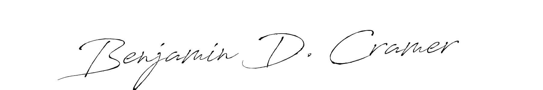You should practise on your own different ways (Antro_Vectra) to write your name (Benjamin D. Cramer) in signature. don't let someone else do it for you. Benjamin D. Cramer signature style 6 images and pictures png