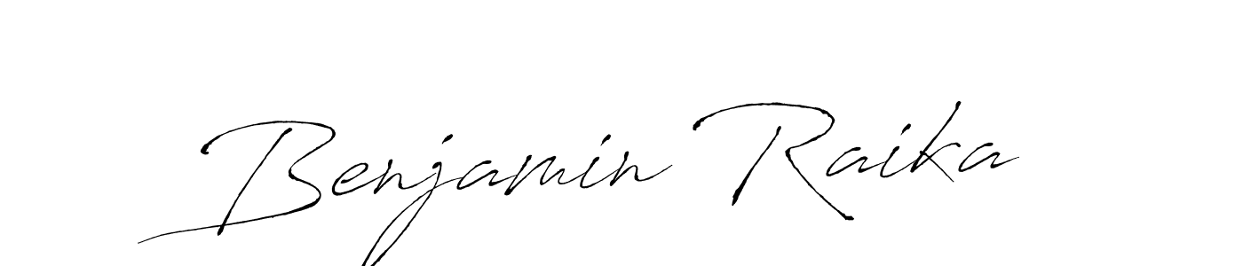 Also we have Benjamin Raika name is the best signature style. Create professional handwritten signature collection using Antro_Vectra autograph style. Benjamin Raika signature style 6 images and pictures png