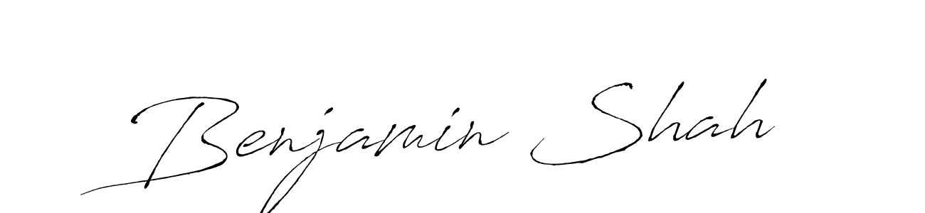 How to make Benjamin Shah signature? Antro_Vectra is a professional autograph style. Create handwritten signature for Benjamin Shah name. Benjamin Shah signature style 6 images and pictures png