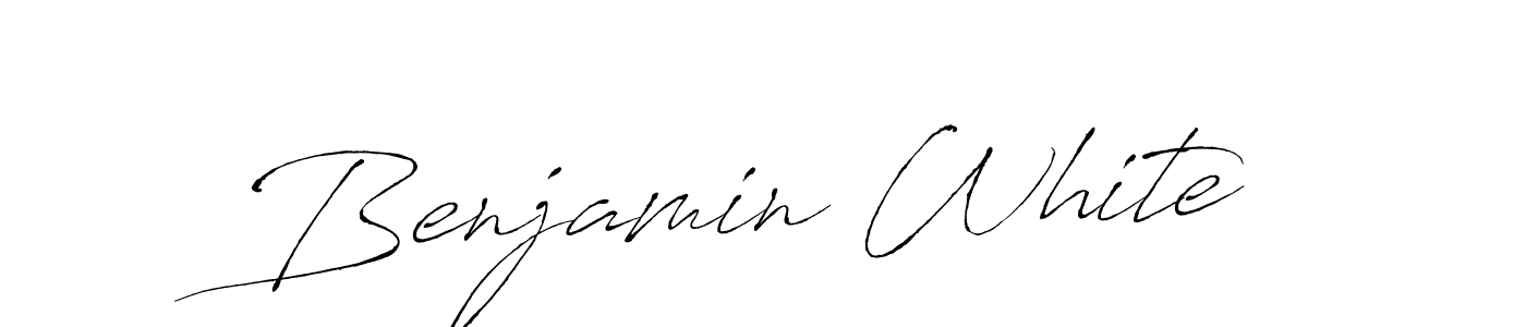 Also You can easily find your signature by using the search form. We will create Benjamin White name handwritten signature images for you free of cost using Antro_Vectra sign style. Benjamin White signature style 6 images and pictures png