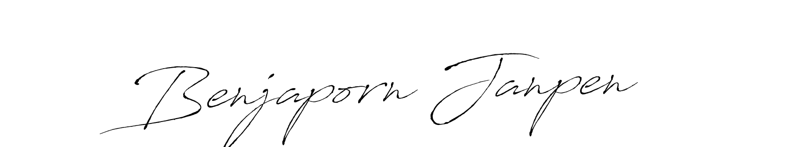 Use a signature maker to create a handwritten signature online. With this signature software, you can design (Antro_Vectra) your own signature for name Benjaporn Janpen. Benjaporn Janpen signature style 6 images and pictures png