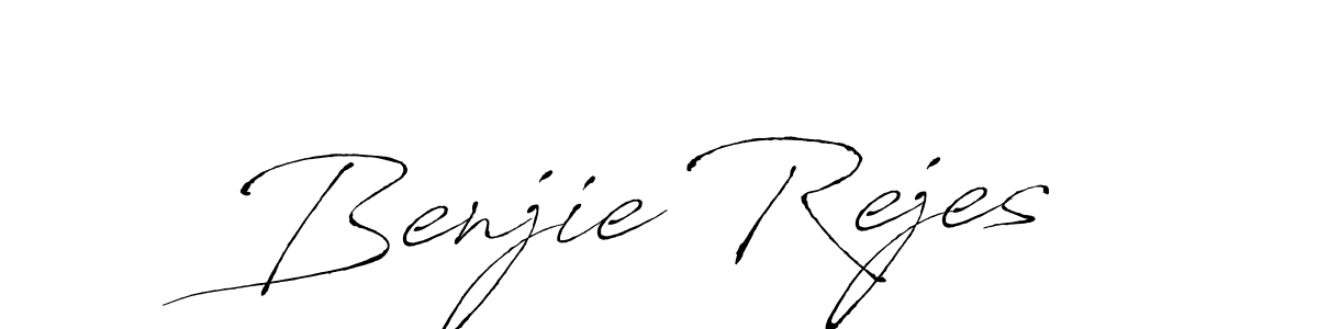 It looks lik you need a new signature style for name Benjie Rejes. Design unique handwritten (Antro_Vectra) signature with our free signature maker in just a few clicks. Benjie Rejes signature style 6 images and pictures png