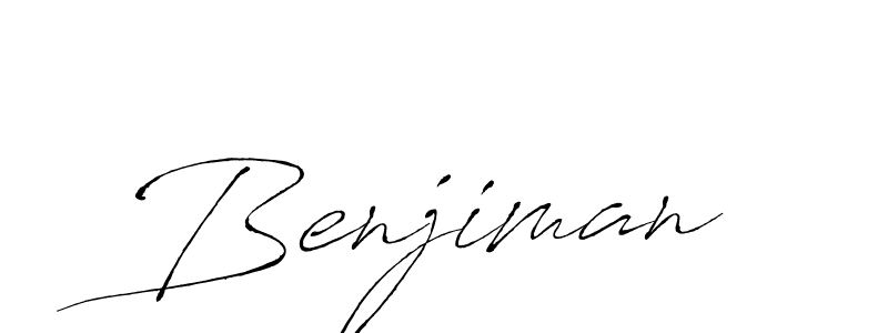 You should practise on your own different ways (Antro_Vectra) to write your name (Benjiman) in signature. don't let someone else do it for you. Benjiman signature style 6 images and pictures png