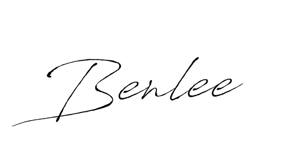 Also we have Benlee name is the best signature style. Create professional handwritten signature collection using Antro_Vectra autograph style. Benlee signature style 6 images and pictures png