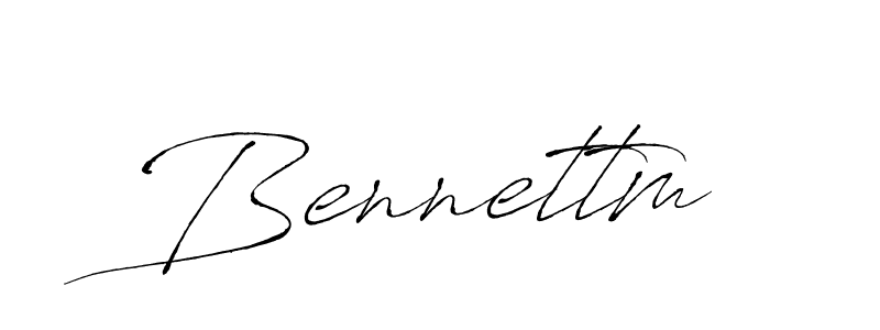 You should practise on your own different ways (Antro_Vectra) to write your name (Bennettm) in signature. don't let someone else do it for you. Bennettm signature style 6 images and pictures png