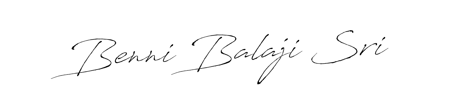 Similarly Antro_Vectra is the best handwritten signature design. Signature creator online .You can use it as an online autograph creator for name Benni Balaji Sri. Benni Balaji Sri signature style 6 images and pictures png