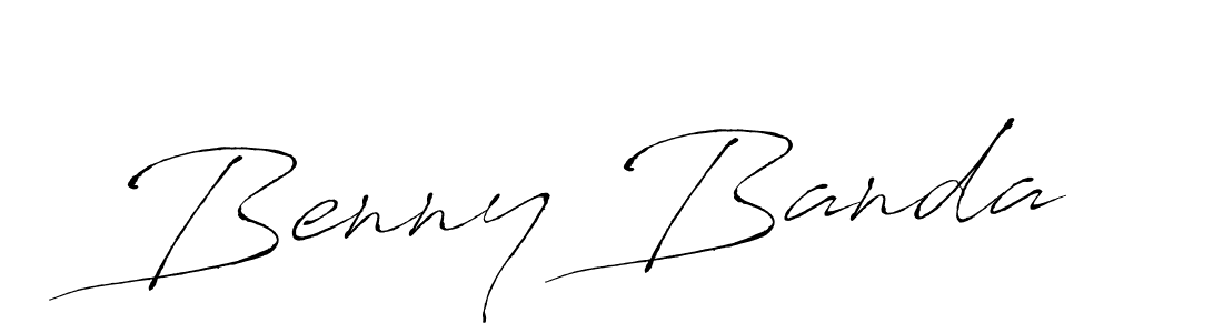 Also You can easily find your signature by using the search form. We will create Benny Banda name handwritten signature images for you free of cost using Antro_Vectra sign style. Benny Banda signature style 6 images and pictures png