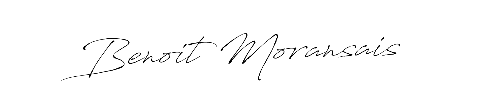 Make a beautiful signature design for name Benoit Moransais. With this signature (Antro_Vectra) style, you can create a handwritten signature for free. Benoit Moransais signature style 6 images and pictures png