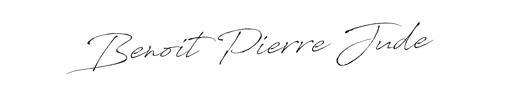 Benoit Pierre Jude stylish signature style. Best Handwritten Sign (Antro_Vectra) for my name. Handwritten Signature Collection Ideas for my name Benoit Pierre Jude. Benoit Pierre Jude signature style 6 images and pictures png