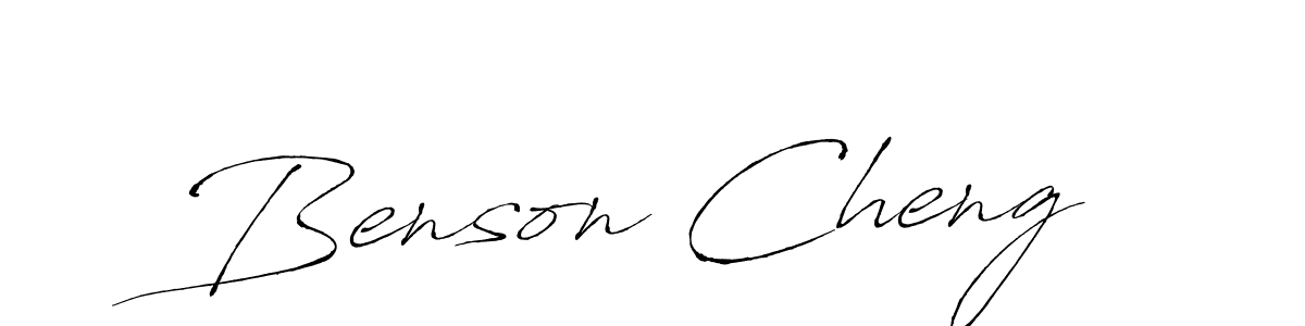 How to make Benson Cheng name signature. Use Antro_Vectra style for creating short signs online. This is the latest handwritten sign. Benson Cheng signature style 6 images and pictures png