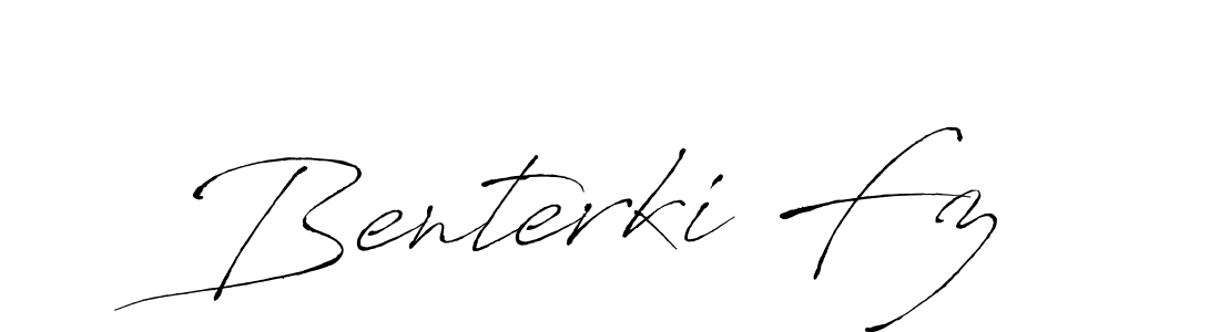 Also You can easily find your signature by using the search form. We will create Benterki Fz name handwritten signature images for you free of cost using Antro_Vectra sign style. Benterki Fz signature style 6 images and pictures png