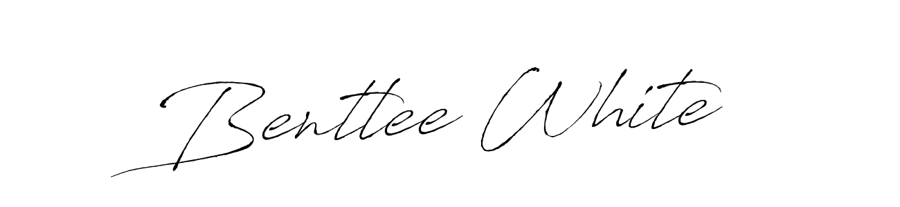 The best way (Antro_Vectra) to make a short signature is to pick only two or three words in your name. The name Bentlee White include a total of six letters. For converting this name. Bentlee White signature style 6 images and pictures png