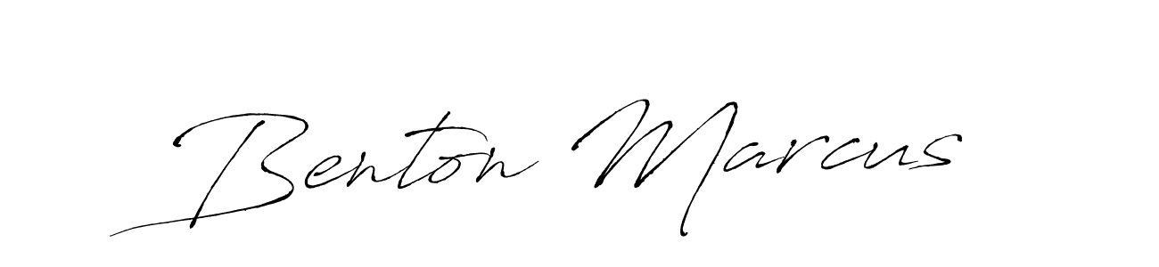 Antro_Vectra is a professional signature style that is perfect for those who want to add a touch of class to their signature. It is also a great choice for those who want to make their signature more unique. Get Benton Marcus name to fancy signature for free. Benton Marcus signature style 6 images and pictures png