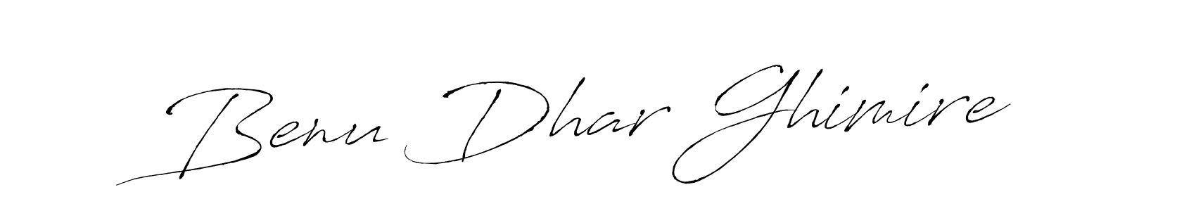 You should practise on your own different ways (Antro_Vectra) to write your name (Benu Dhar Ghimire) in signature. don't let someone else do it for you. Benu Dhar Ghimire signature style 6 images and pictures png