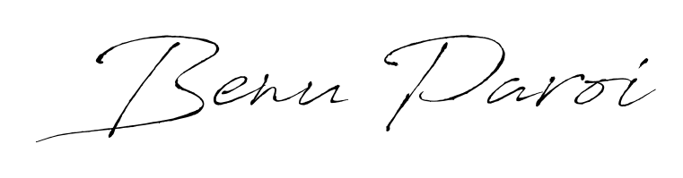 Make a short Benu Paroi signature style. Manage your documents anywhere anytime using Antro_Vectra. Create and add eSignatures, submit forms, share and send files easily. Benu Paroi signature style 6 images and pictures png