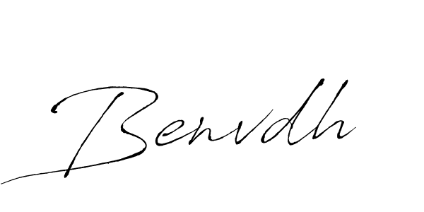 Once you've used our free online signature maker to create your best signature Antro_Vectra style, it's time to enjoy all of the benefits that Benvdh name signing documents. Benvdh signature style 6 images and pictures png