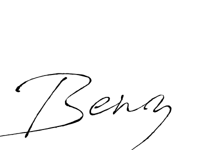 Create a beautiful signature design for name Benz. With this signature (Antro_Vectra) fonts, you can make a handwritten signature for free. Benz signature style 6 images and pictures png