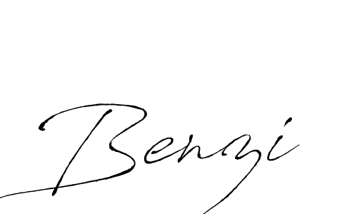 Benzi stylish signature style. Best Handwritten Sign (Antro_Vectra) for my name. Handwritten Signature Collection Ideas for my name Benzi. Benzi signature style 6 images and pictures png