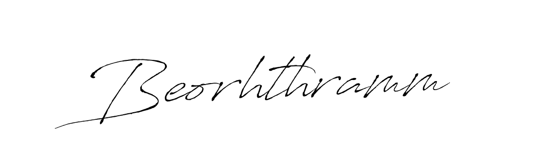 Similarly Antro_Vectra is the best handwritten signature design. Signature creator online .You can use it as an online autograph creator for name Beorhthramm. Beorhthramm signature style 6 images and pictures png