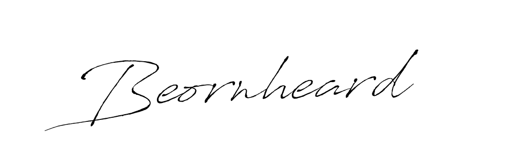 Antro_Vectra is a professional signature style that is perfect for those who want to add a touch of class to their signature. It is also a great choice for those who want to make their signature more unique. Get Beornheard name to fancy signature for free. Beornheard signature style 6 images and pictures png