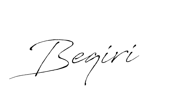 Also we have Beqiri name is the best signature style. Create professional handwritten signature collection using Antro_Vectra autograph style. Beqiri signature style 6 images and pictures png
