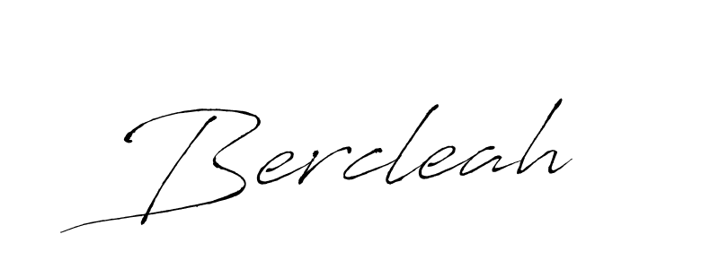 Make a beautiful signature design for name Bercleah. With this signature (Antro_Vectra) style, you can create a handwritten signature for free. Bercleah signature style 6 images and pictures png