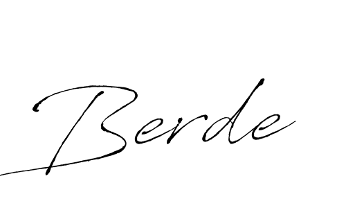 How to make Berde signature? Antro_Vectra is a professional autograph style. Create handwritten signature for Berde name. Berde signature style 6 images and pictures png