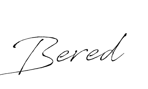 Create a beautiful signature design for name Bered. With this signature (Antro_Vectra) fonts, you can make a handwritten signature for free. Bered signature style 6 images and pictures png