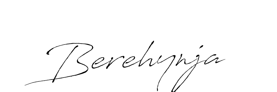 This is the best signature style for the Berehynja name. Also you like these signature font (Antro_Vectra). Mix name signature. Berehynja signature style 6 images and pictures png