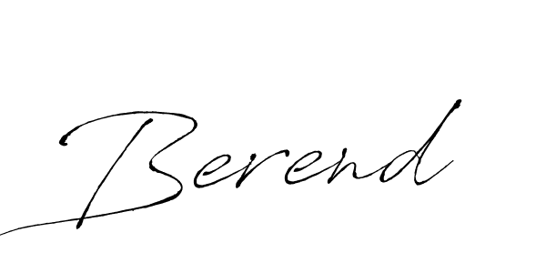 Make a beautiful signature design for name Berend. Use this online signature maker to create a handwritten signature for free. Berend signature style 6 images and pictures png