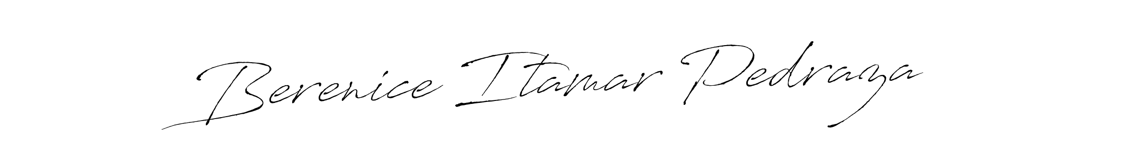 Make a beautiful signature design for name Berenice Itamar Pedraza. With this signature (Antro_Vectra) style, you can create a handwritten signature for free. Berenice Itamar Pedraza signature style 6 images and pictures png